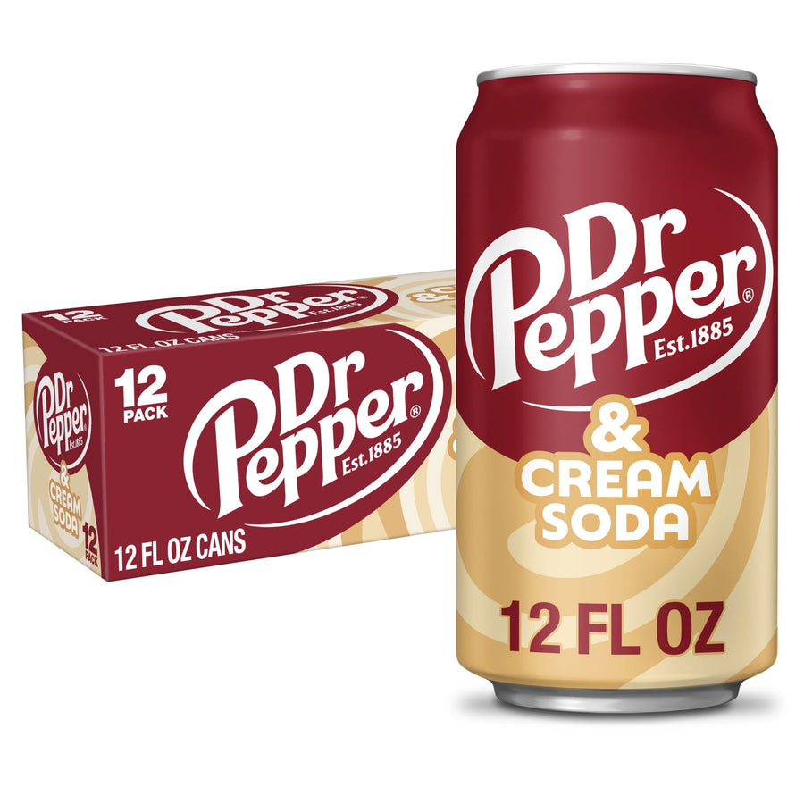 Dr Pepper & Cream Soda X6