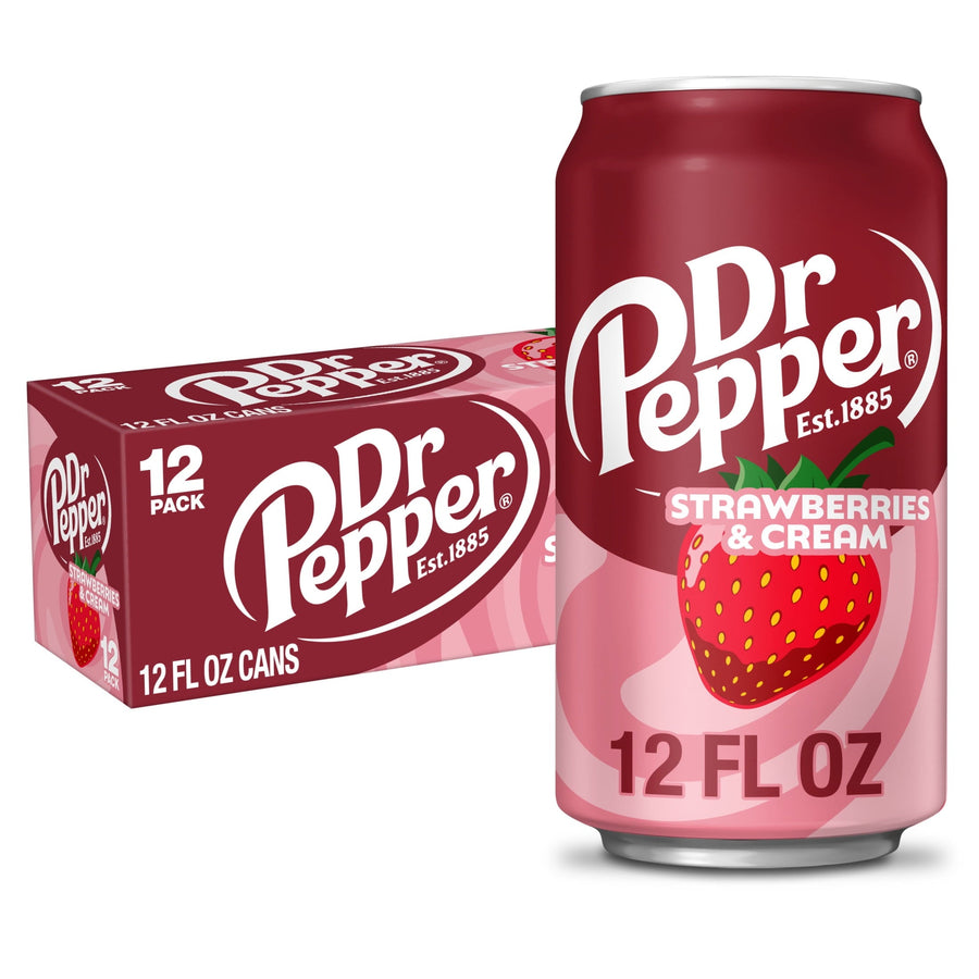 Dr Pepper Strawberries & Cream Soda K7